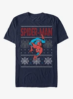 Marvel Spider-Man Ugly Sweater Spidey T-Shirt