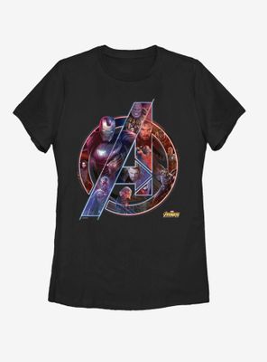 Marvel Avengers: Infinity War Team Neon Womens T-Shirt