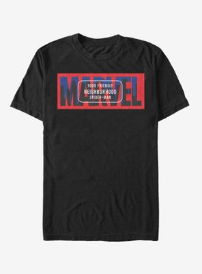 Marvel Spider-Man Friendly Neighborhood Logo T-Shirt