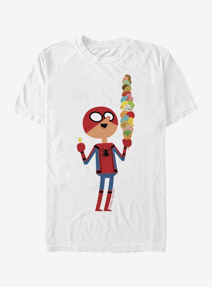 Marvel Spider-Man Ice Cream T-Shirt