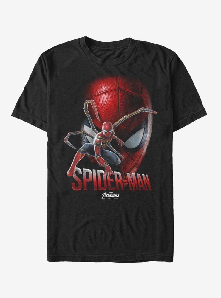 Marvel Avengers: Infinity War Iron-Spidey Face T-Shirt