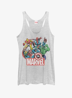 Marvel Avengers Hero Comp Womens Tank Top