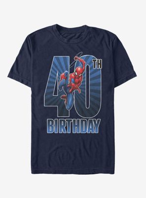 Marvel Spider-Man 40th Birthday T-Shirt