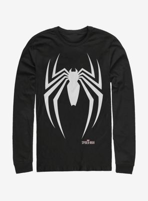 Marvel Spider-Man Symbol Long-Sleeve T-Shirt