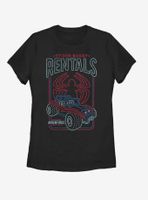 Marvel Spider-Man Spidey-Buggy Rentals Womens T-Shirt