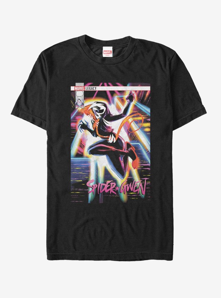 Marvel Spider-Man Spider-Gwen Electro Gwen T-Shirt