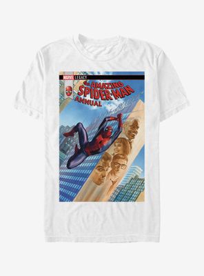 Marvel Spider-Man Smiling Faces F T-Shirt