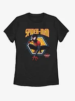 Marvel Spider-Man Golden Miles Womens T-Shirt