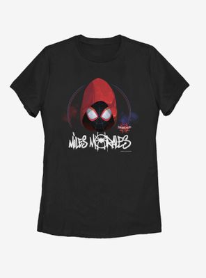 Marvel Spider-Man Hooded Miles Womens T-Shirt