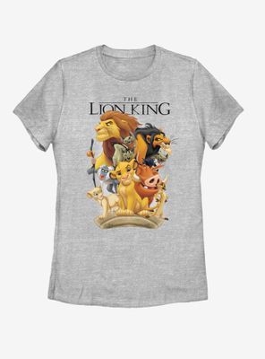 Disney The Lion King Tall Cast Womens T-Shirt