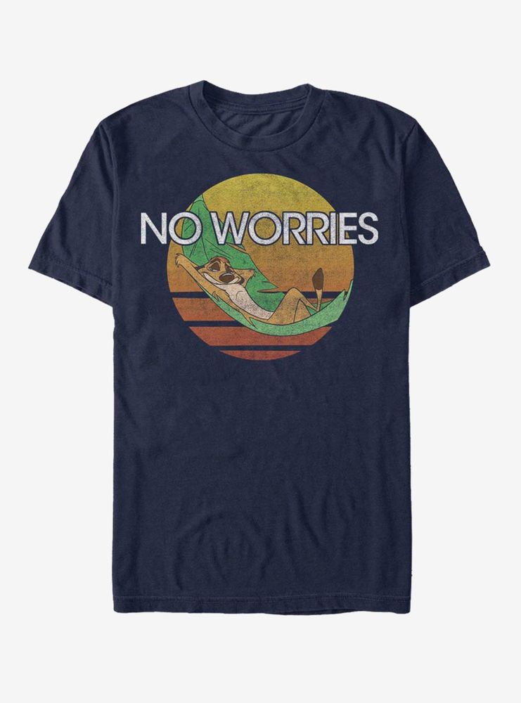 Disney The Lion King Timon No Worries T-Shirt