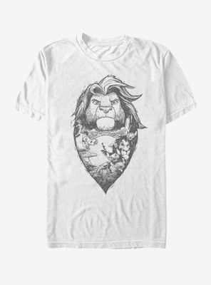 Disney The Lion King Simba Collage T-Shirt