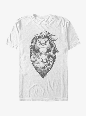 Disney The Lion King Simba Collage T-Shirt