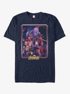 Marvel Avengers: Infinity War Group Poster T-Shirt