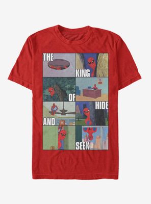 Marvel Spider-Man King of Hide and Seek T-Shirt
