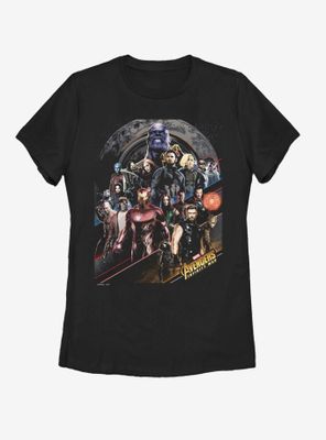 Marvel Avengers: Infinity War Poster Womens T-Shirt