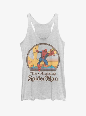 Marvel Spider-Man 70s Womens Tank Top