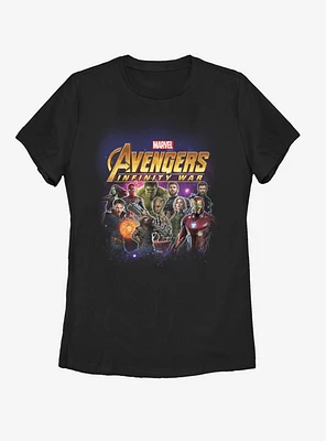 Marvel Avengers: Infinity War Group Shot Womens T-Shirt