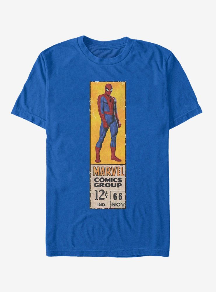 Marvel Spider-Man Vintage Label T-Shirt