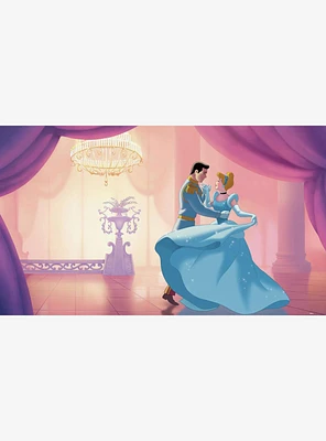 Disney Princess Cinderella 'So This Is Love'  Chair Rail Prepasted Mural