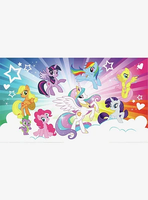 My Little Pony Cloud Chair Rail Prepasted Mural