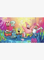 SpongeBob SquarePants Chair Rail Prepasted Mural