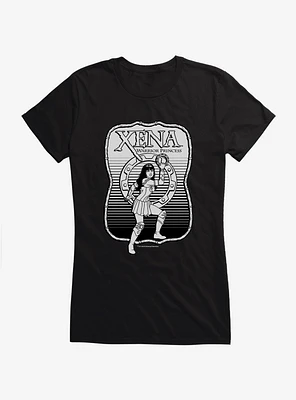 Xena Warrior Princess Sketch Girls T-Shirt