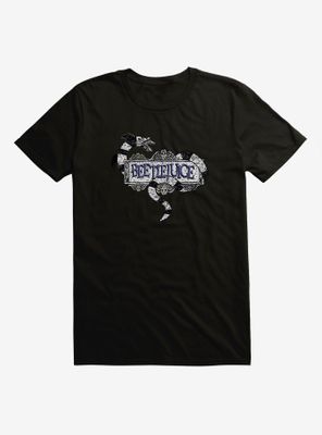 Beetlejuice Snake Logo T-Shirt
