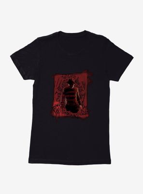 A Nightmare On Elm Street Freddy Kreuger Womens T-Shirt