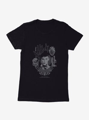 Penny Dreadful Frankenstein Etching Womens T-Shirt