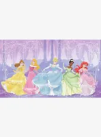 Disney Princesses Dancing Chair Rail Prepasted Mural