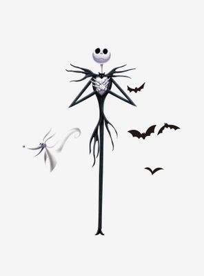 The Nightmare Before Christmas Jack Peel And Stick Giant Wall Decals