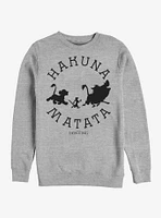 Disney The Lion King Hakuna Round Sweatshirt