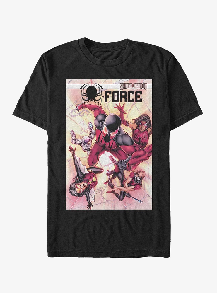 Marvel Spider-Man Spider-Geddon Force Oct.18 T-Shirt