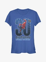 Marvel Spider-Man 30th Bday Girls T-Shirt