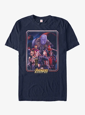 Marvel Avengers Infinity War Group Poster T-Shirt