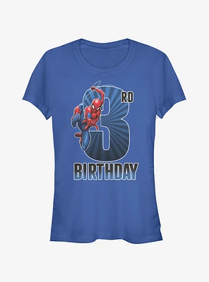 Marvel Spider-Man 3rd Bday Girls T-Shirt