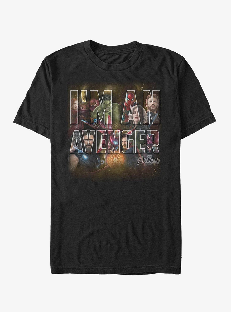 Marvel Avengers Infinity War I Am An Avenger T-Shirt