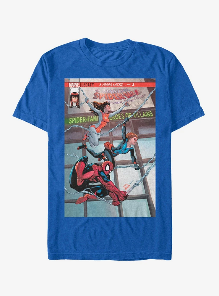 Marvel Spider-Man Spidey Swinging Nov.17 T-Shirt