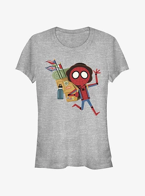 Marvel Spider-Man Spidey Abroad Girls T-Shirt