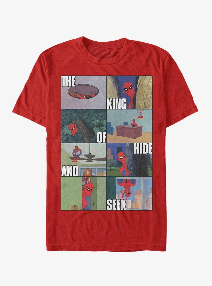 Marvel Spider-Man King of Hide and Seek T-Shirt