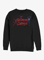 Marvel Spider-Man Maximum Carnage Title Screen Sweatshirt