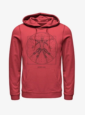 Marvel Spider-Man Vitruvian Spider Hoodie