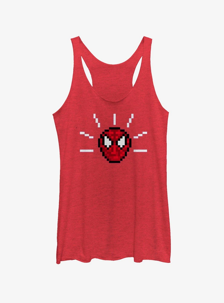 Marvel Spider-Man Pixel Spidey Sense Girls Tank