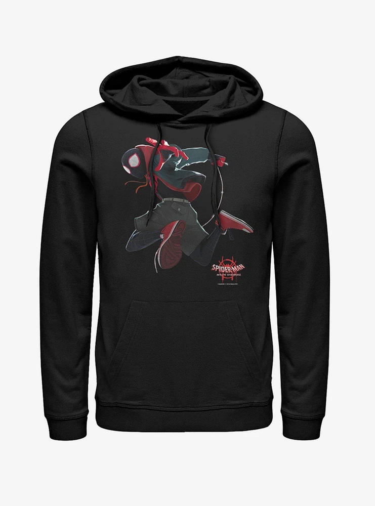 Marvel Spider-Man Jumped Miles Hoodie