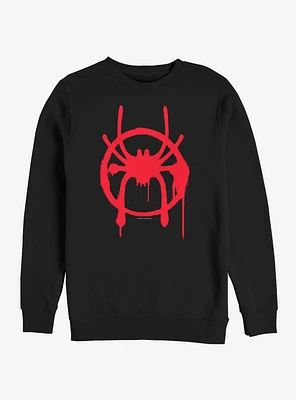 Marvel Spider-Man Miles Symbol Sweatshirt
