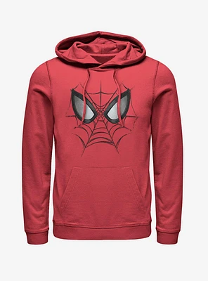 Marvel Spider-Man Web Face Hoodie