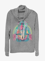 Disney The Lion King Holiday Cowl Neck Long-Sleeve Girls Top