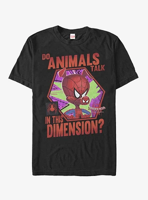 Marvel Spider-Man Animals Talk T-Shirt