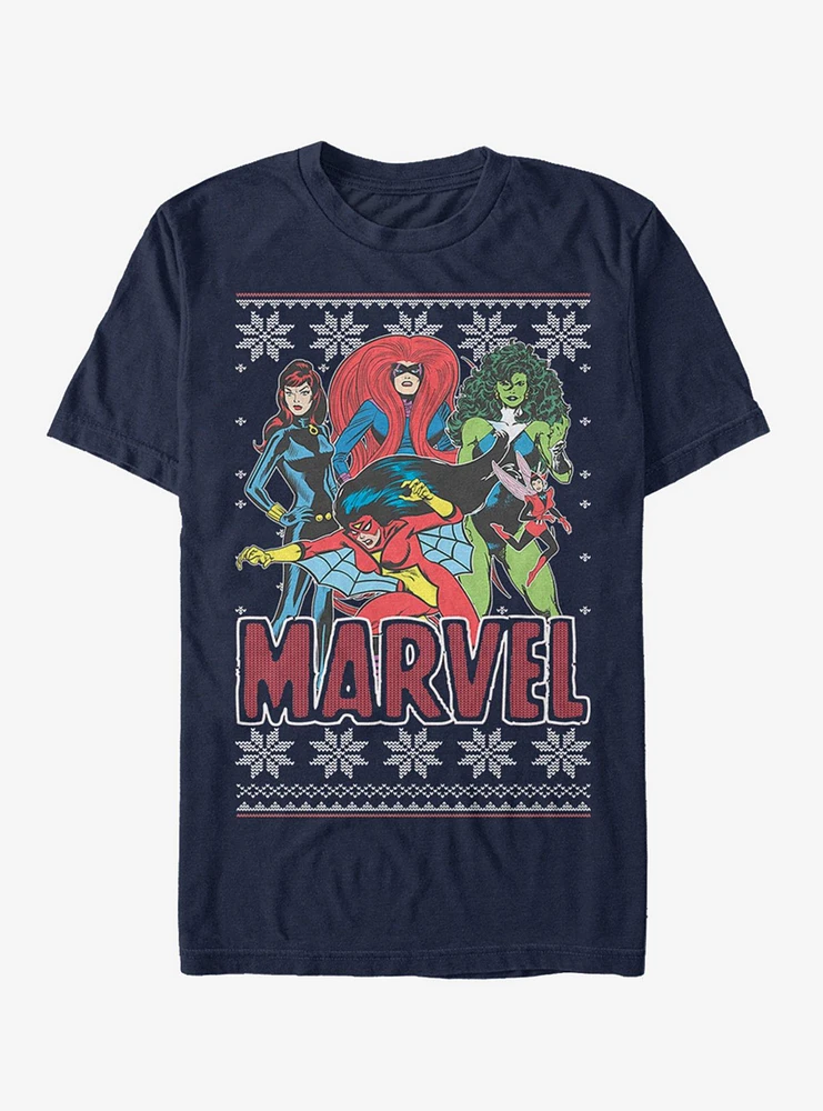 Marvel Spider-Man Sweater Heroines T-Shirt